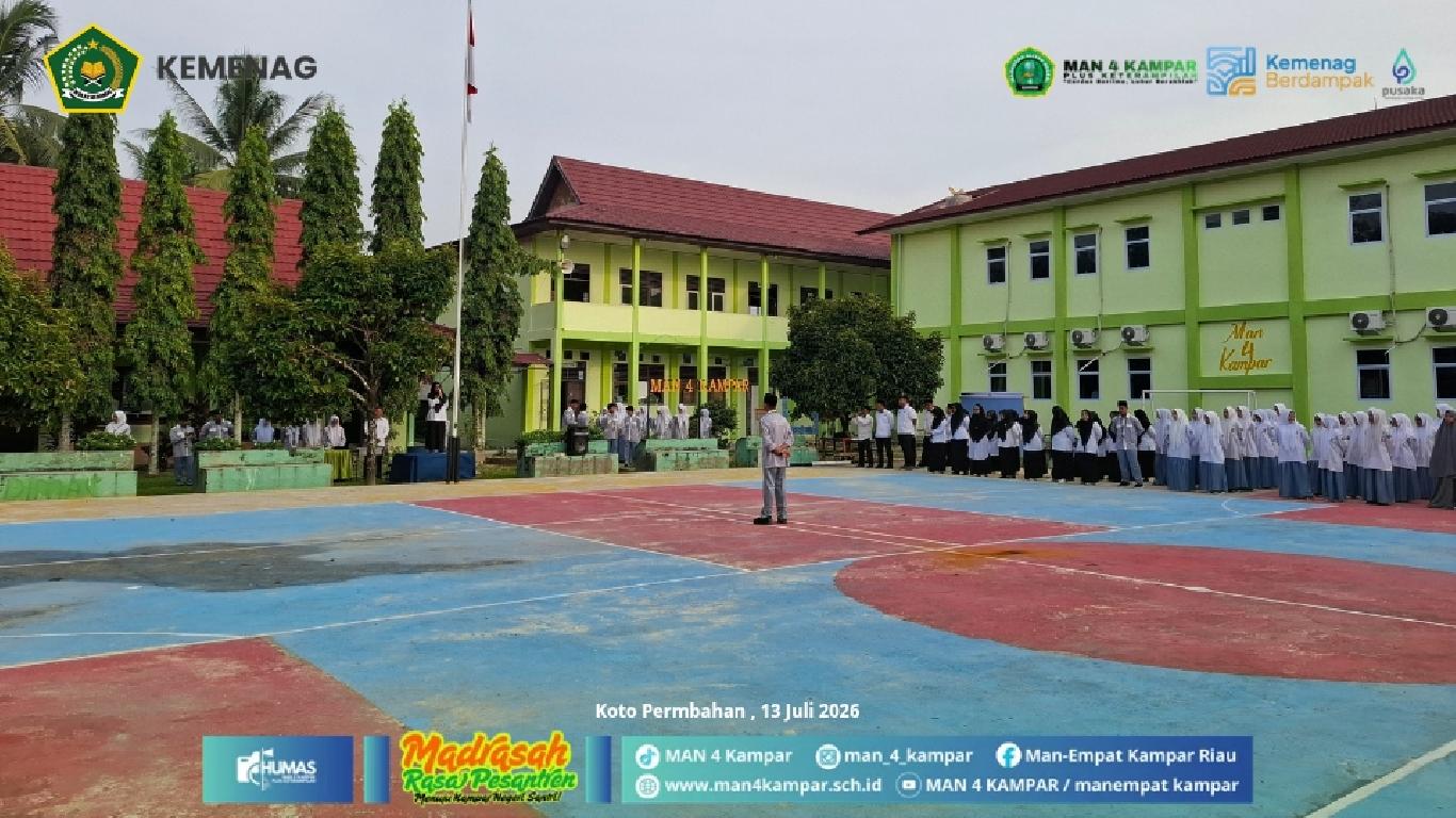 Kepala MAN 4 Kampar Resmi Buka MATAMUDA 2026, Tanamkan Karakter, Disiplin, dan Semangat Berprestasi